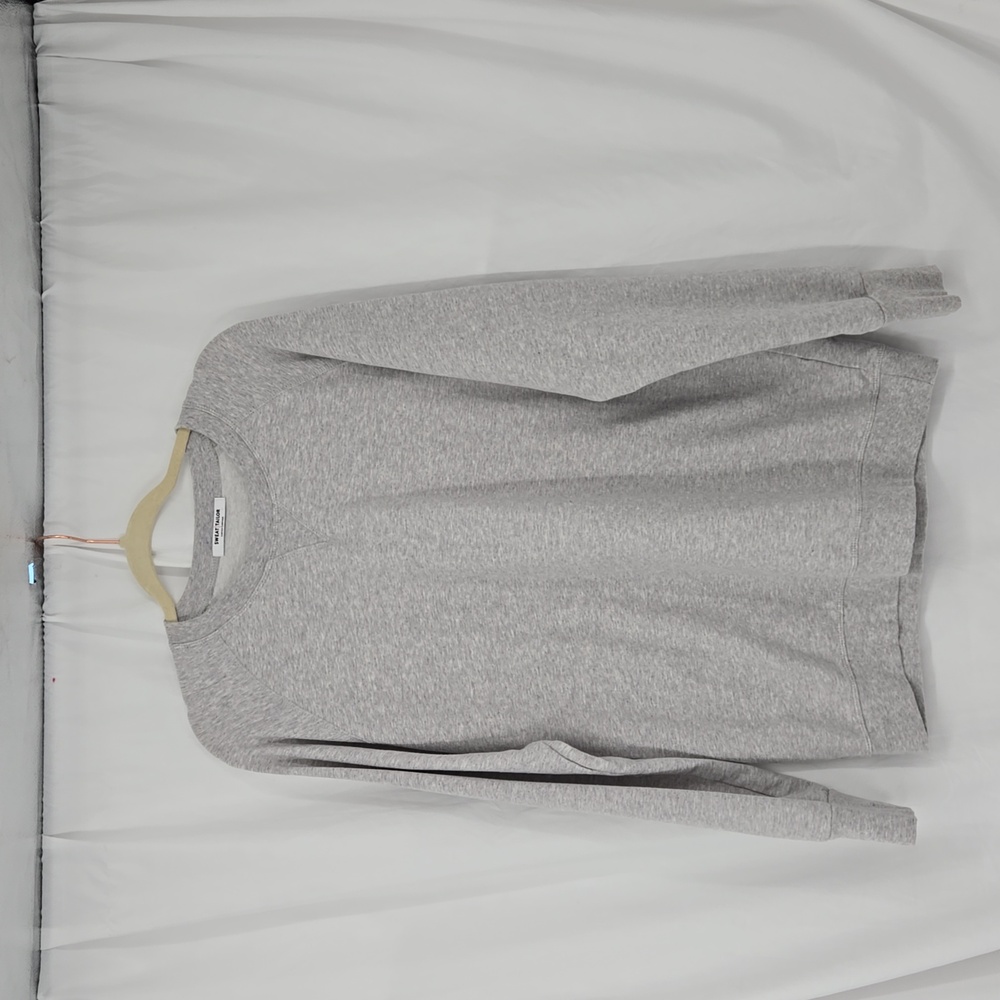 Sweat Tailor Everyday Everywear Gray Sweatshirt Long-Sleeve Pullover Size Large